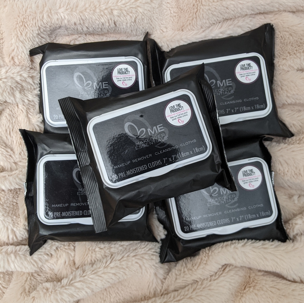 5 Packages of Makeup Remover Wipes